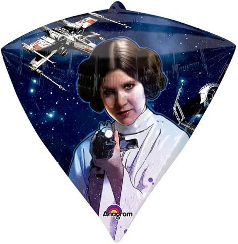 Anagram Star Wars Diamondz Foil Balloon, 17", Multicolored