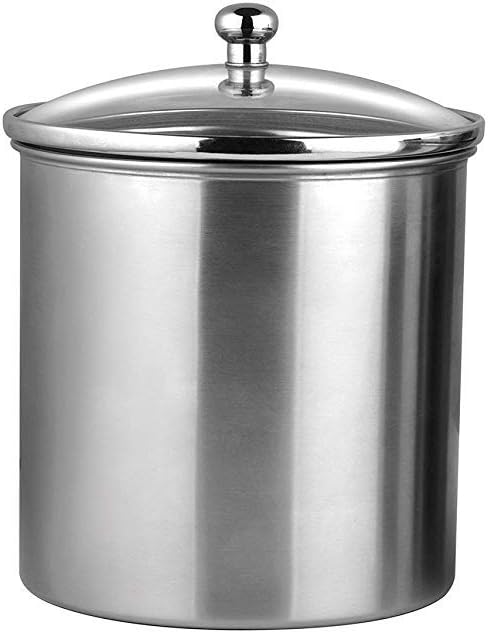 IASPRODUCTS Stainless Steel Candy Storage Canister 1400ml, House Use (Silver)