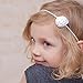 Jiaqee Soft Cotton Baby Girl Cute Easter Headbands Turban HeadWraps Elastic Bunny Ears Infants Hair Band (6pcs-B)