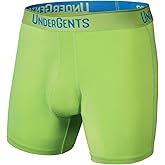 UnderGents Men's Boxer Brief Underwear. 4.5" Leg & Flyless Pouch for CloudSoft Cooling Comfort Not Compression