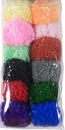 Wool Pom Poms Cat Toys - Lots 3/5/10/30/60 Soft Plushy Ball Fun Cat Kitten Toys