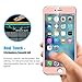 iPhone 6s Plus Screen Protector, Venoro [Full Coverage] Tempered Glass Screen Protector [Anti Fingerprint / Scratch] for iPhone 6 Plus and 6s Plus (Rose Gold)