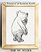 Lone Star Art Oh Dear - Winnie the Pooh 11x14 Unframed Nursery Art Print