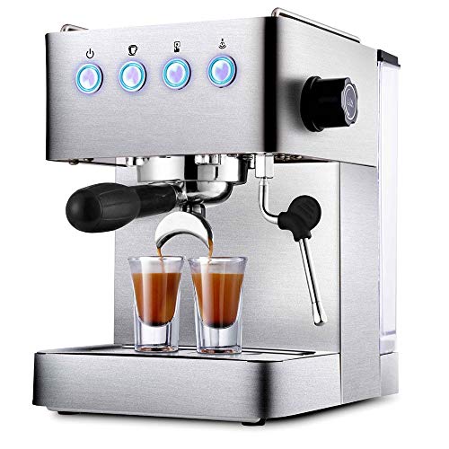 RLIRLI Espressomaschine mit Pumpe, traditionell, für Kaffeemaschine und Cappuccino, kleine Espressomaschine, für den…