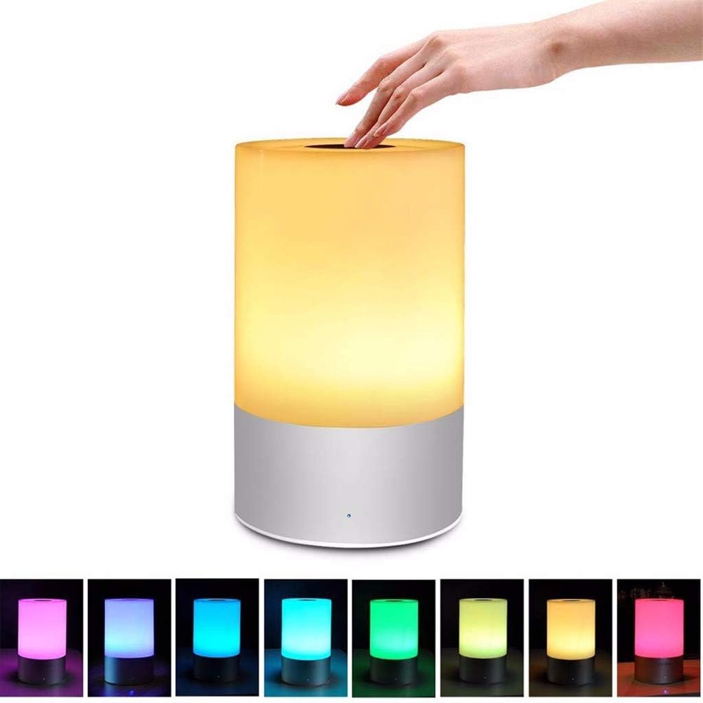 LED Creative Night Light Touch Third Gear USB Charging Colorful Smart