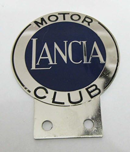 Autogrillbadges BGE001220 Motor Lancia Club Car Grill Badge Emblem Logos Metal Enamled