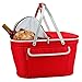 Picnic at Ascot Patented Insulated Folding Picnic Basket Cooler- Designed & Quality Approved in the USA