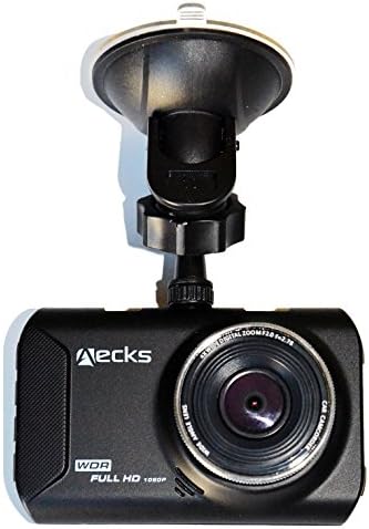 Aecks Car Dash Cam with 16GB SD Card - 2.0" LCD 1080P Full HD 170 Wide Angle Car Dash Camera Recorder with G-sensor, WDR &amp; Loop Recording