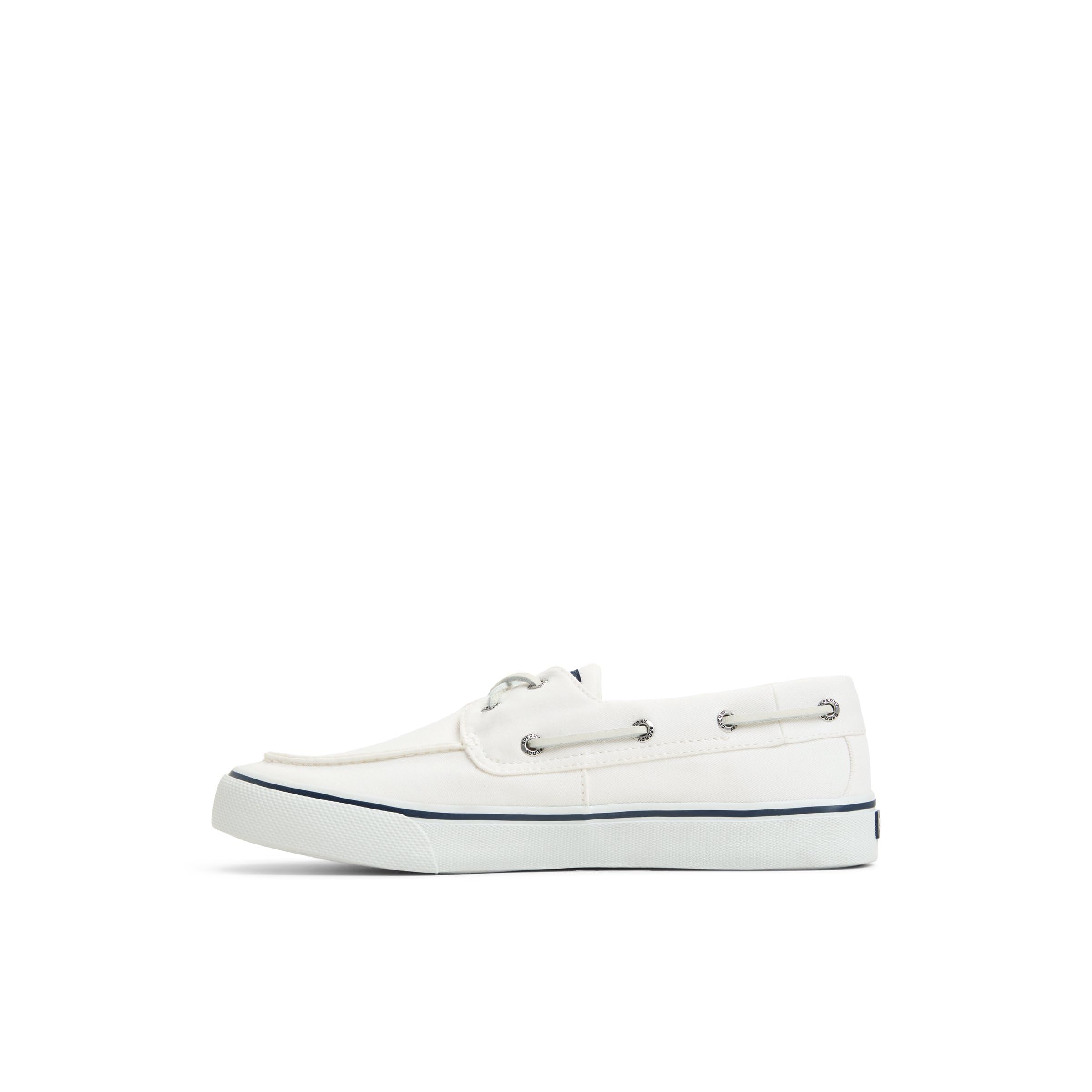 Sperry Men's Bahama II Sneaker Boat Shoe, Washed White, 11.5 Image Sperry Men's Bahama II Sneaker Boat Shoe, Washed White, 11.5 Image