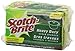 Scotch-Brite MMMHD3 Heavy Duty Scrub Sponge, Yellow & Green, 3 Per Pack