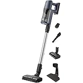 Electrolux Ultimate600 Cordless Stick Vacuum with PowerPro Bristle Nozzle and Larger Dust Bin Capacity, 50-Minute Run Time, 3 Power Modes, Denim Blue