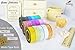 Washi Tape set 18 rolls by Tanpopo Art -Glitter Collection | Sparkle Shimmer Glitter Tapes in 18 Colors