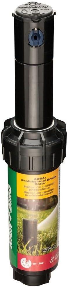Rain Bird 42SA+/4PK Simple Adjust Gear Drive Rotor, Adjustable 40° - 360° Pattern, 26' - 38' Spray Distance, 4-Pack: Home Improvement