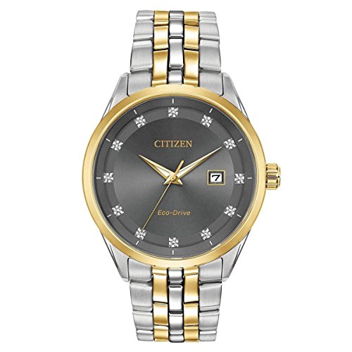 Men's Citizen Eco-Drive Corso Two-Tone Diamond Accent Watch BM7258-54H