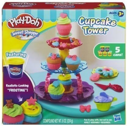 play doh cupcake tower