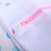 HAZOULEN 6 Pack Mesh Laundry Wash Bags with Wide Open Netting for Washing Delicates Bra Undergarment Clothes Socks Intimates Small Baby Women Clothing Items (2 X-Large, 2 Large and 2 Medium)