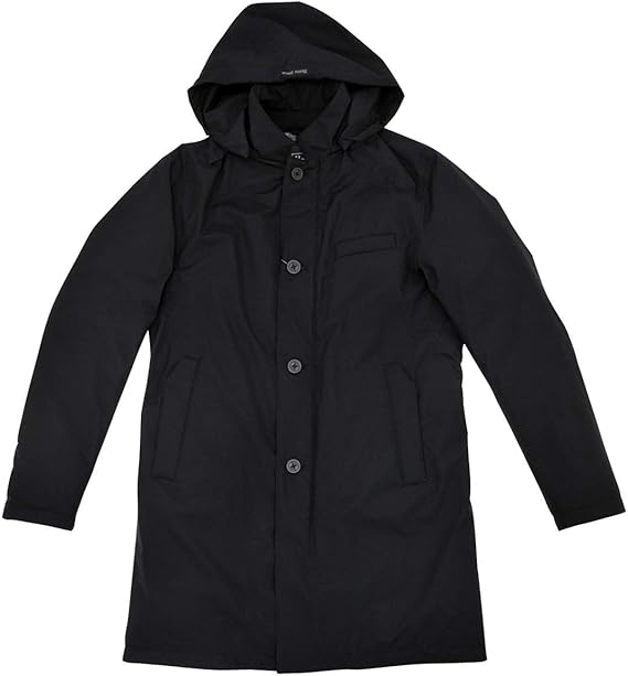 Amazon ヘルノ Herno ダウンチェスターコート メンズ コート ブラック Gore Tex 正規取扱店 コート ジャケット 通販