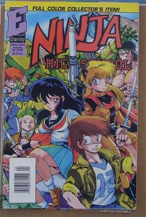 Amazon Com Libro De Comic De La Escuela Secundaria Ninja De Eternity 1 Home Kitchen