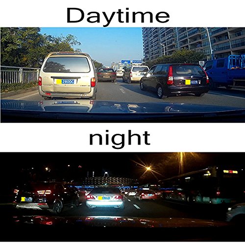 Dash Cam, SQDeal 2.4" Full HD 1080P Dashboard 140 Degree Wide Angle Car Camera Recorder with G-Sensor, Loop Recording, Motion Detection,Night Vision, Parking Monitor (Black)
