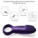 Cob Vibrating Cock Ring Silicone Penis Ring 10-Speed Rechargeable Vibrator