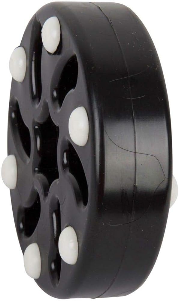SONIC 4 Pack Roller Hockey Pucks (Black) : Clothing