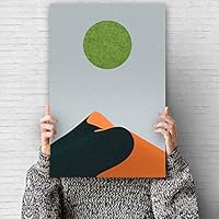 Canvas Wall Art Nordic Style Canvas Prints Home Artwork Decoration for Living Room,Bedroom - 12x18 inches