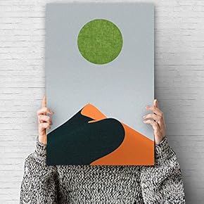 Canvas Wall Art Nordic Style Canvas Prints Home Artwork Decoration for Living Room,Bedroom - 12x18 inches