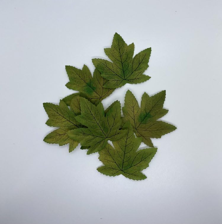 Hidden Airsoft SINGLE MAPLE LEAVES - LIME GREEN