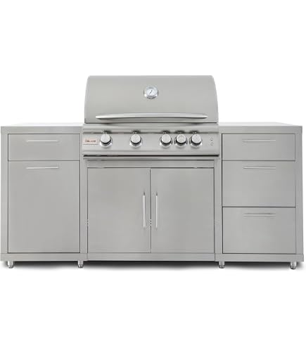 Amazon.com: Blaze 6 ft Stainless Steel BBQ Island w/Premium LTE 32