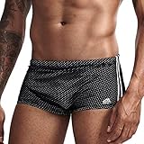 AIMPACT Mens Swimming Trunks Swimwear Briefs Square Shorts Drag Suit for Men