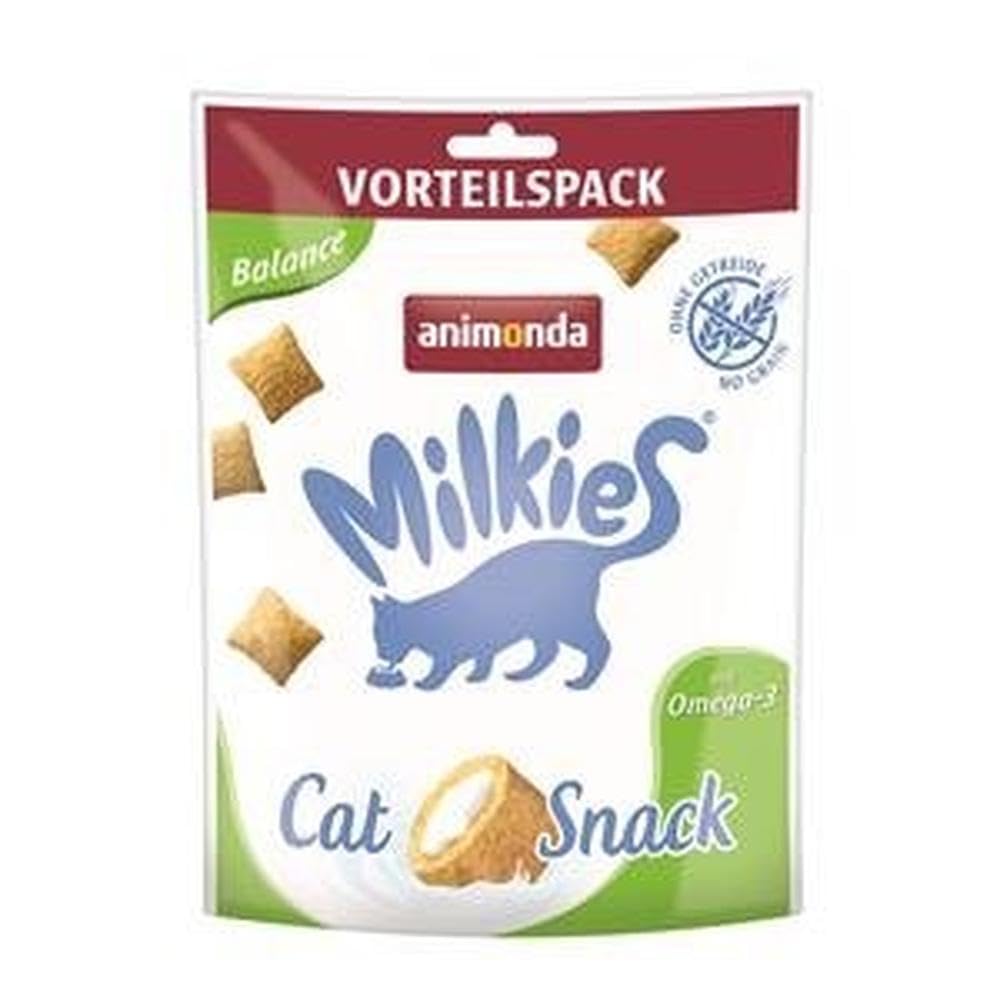 animonda Milkies, crunchy grain-free snacks for cats, cat treat, Balance, 6 x 120g