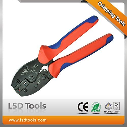 LY-07FL Flag Terminals Crimping Tools For Flag Female Insulating Joint Hand Crimping Tools Carbon Steel Flat Crimping Pliers