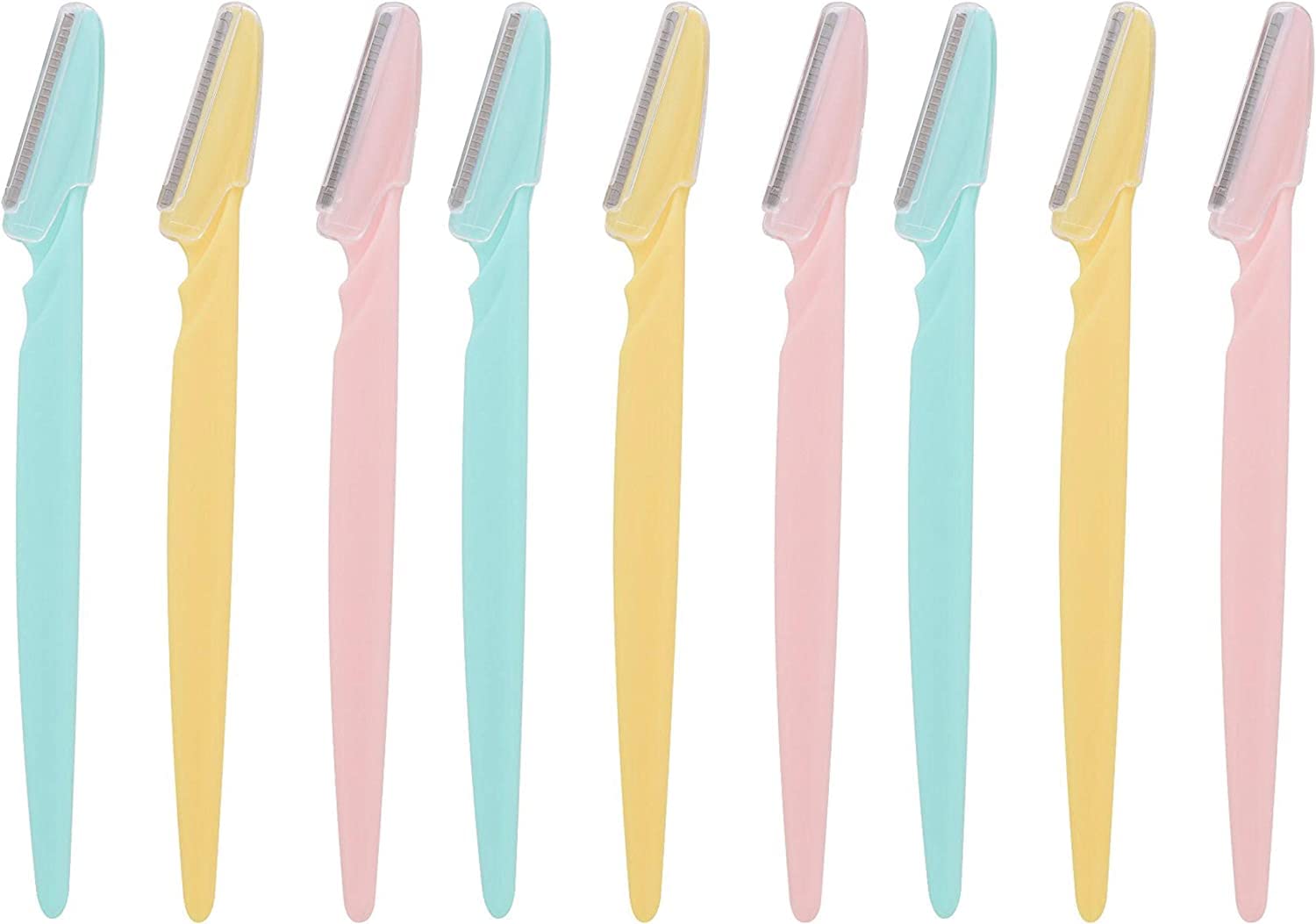 Fine Lines - Eyebrow Razor - Pack of 12, with Guarantee | Face Razors for Women, Manual Shavers before Makeup | Eyebrow Shaper, with Dermaplaning Razors for Face | Facial Hair Remover