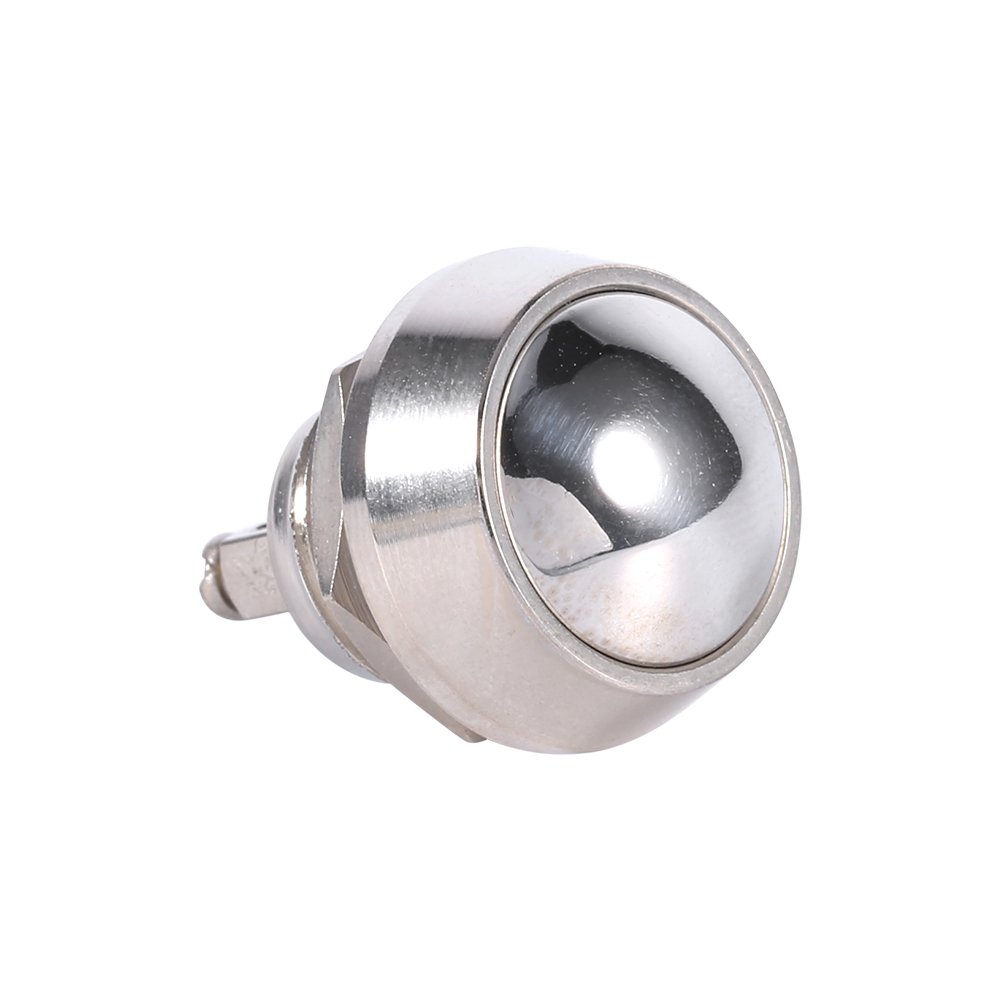 Waterproof Momentary Switch, 12mm Metal Latching Toggle Switch, Car Switch for Automotive, Home, Industrial, and DIY Projects