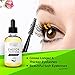 2 oz Castor Oil 100% Pure USDA Organic Cold Pressed Hexane Free - Set of 10 Brushes for Eyeliner & Eyelash - Lash Growth Serum - Stimulate Longer Thicker Eyelashes & Eyebrows - Vitamin E Oil