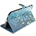 SM-T310/T311 Case, Galaxy Tab 3 8.0 Case,Dteck(TM) Colorful Cartoon Flip Stand Case with Card Slots Full Body Protective Synthetic Leather Wallet Cover for Samsung Galaxy Tab 3 8.0(Pear Flower)