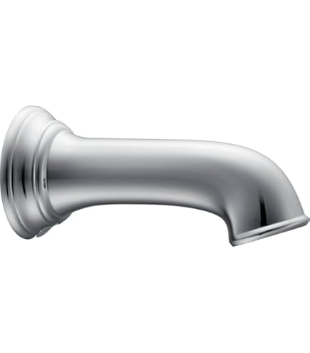 Moen 195827 Align Non-Diverter 1/2-Inch Slip-Fit Tub Spout, Chrome