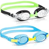 Portzon Unisex-kids swim goggles,Anti Fog goggles