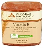 Clearly Natural - Glycerine Soap Bar Vitamin E