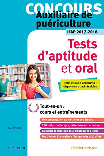 Concours Auxiliaire De Puériculture Tests D'aptitude Et Oral Ifap 2017-2018: Tous Les Candidats : D by Ghyslaine Benoist