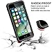 iPhone 7/8 Waterproof Case, Drop Resistant Full Sealed Cover Shockproof Snowproof Dirtproof Sandproof Case for Diving, Swimming, Running, Boating, Snorkeling