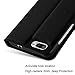 DOOGEE X20L case, KuGi ultra-thin MX style PU Cover + TPU Back Wallet stand Case For DOOGEE X20L smartphone (Black)