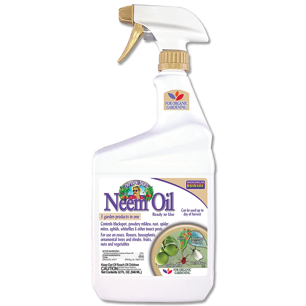 BONIDE PRODUCTS INC Bonide 022 Ready-to-Use Neem Oil, 32-Ounce, 1 Qt