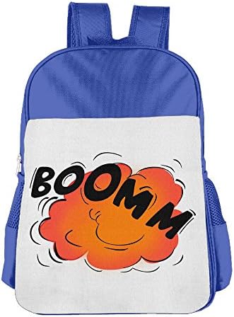 XianNonG BOOMM Boys And Girls Large Capacity School Bags RoyalBlue