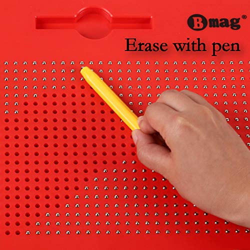Magnetic Drawing Board Free Play Doodle Drawing Board Tablet Pad with Stylus Learning Writing STEM Travel Toy for Toddler Kids