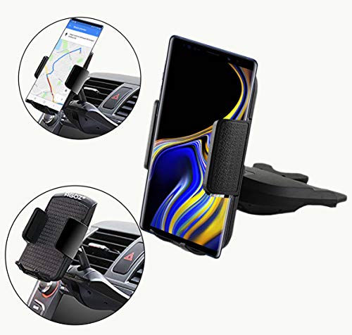 Agoz 360° Rotating Car CD Slot Mount Holder For Motorola Moto G5 Plus, G5S Plus, G4 Plus, G7, Moto G6, G6 Play, G6 Plus, Moto Z4, Z3 Play, Z2 Force, Z2 Play,X4,Droid Turbo 2, Moto E6, Moto E5 Plus, E4