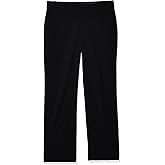 Calvin Klein Boys Flat-Front Bi-Stretch Dress Pant, Straight Leg Fit, Belt Loops & Front Pockets