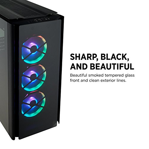 1 CORSAIR+Obsidian+Mid+Tower+Tempered+Aluminum