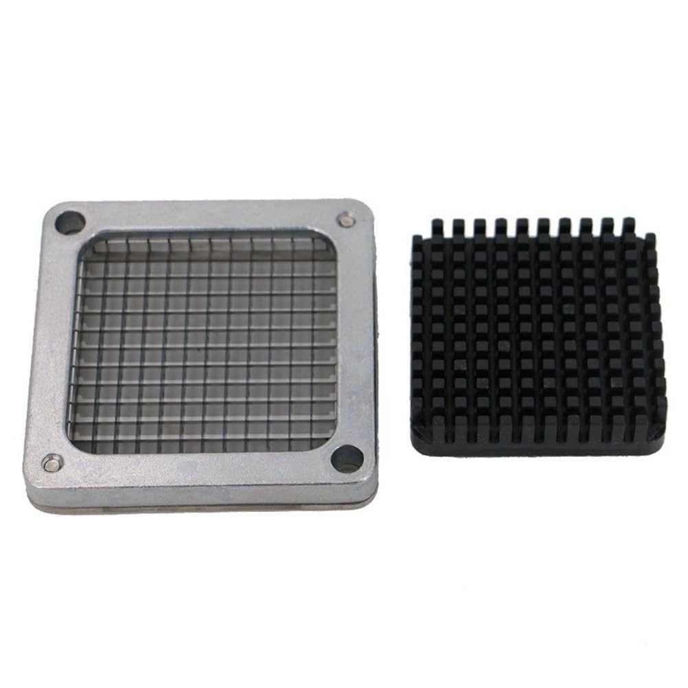 Hopbucan French Fry Cutter Stainless Steel +3 Blades Size, Fries Chips Cutter Parts French Fry Potato Chips (6.5Mm)