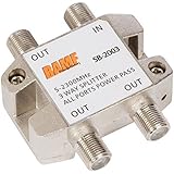 BAMF 3-Way Coax Cable Splitter Bi-Directional MoCA 5-2300MHz